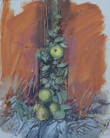 80.Still life with apples