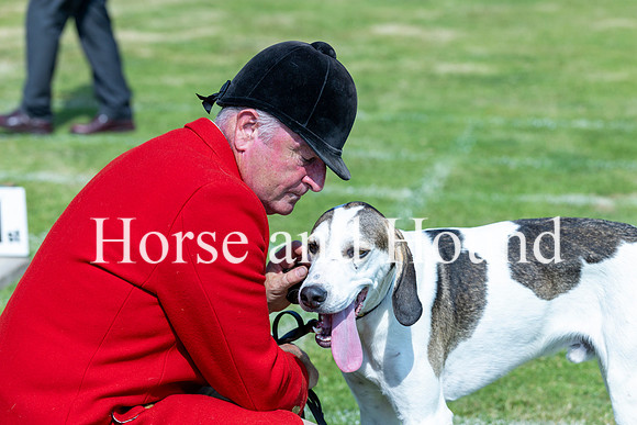 Rydale049 John Weller MFH with Ulswater Saxon winner of the Hartley Memorial Challenge trophy