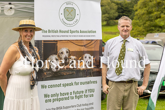 0008. George Bowyer Camaign Director and Master of Fitzwilliam for 13ys and Helen Walsh PR Rep from British Hound Sport Association