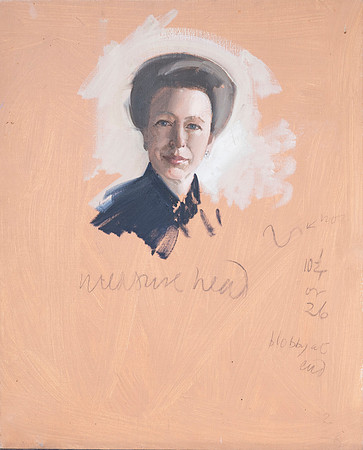 59.Portrait sketch of HRH Princess Anne