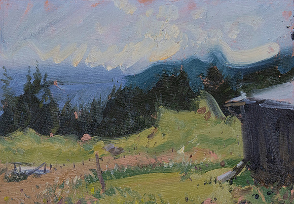 42.Hilltop view in the Dolomites