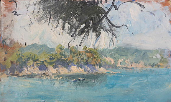 88.Coastal view near Rapallo