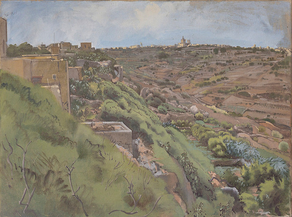 44.View of Xaghra, Gozo I