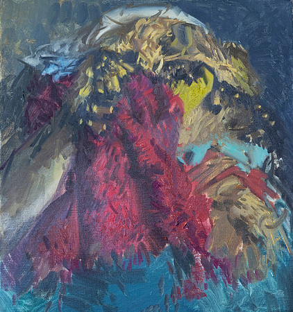 13.Still life of artist's backcloths