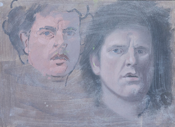 7.Two self-portraits